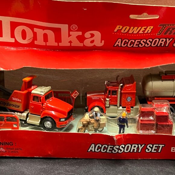 NEW Tonka Power Trax Accessory Set No. 07901 Die-Cast and Plastic Playset‎ - Picture 2 of 4